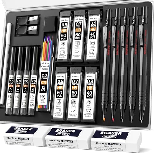 22PCS Art Mechanical Pencil Set (8.4 Count)