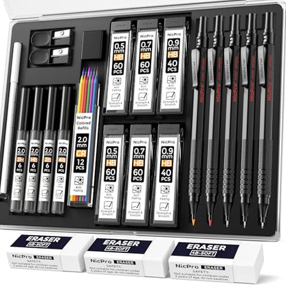 22PCS Art Mechanical Pencil Set (8.4 Count)