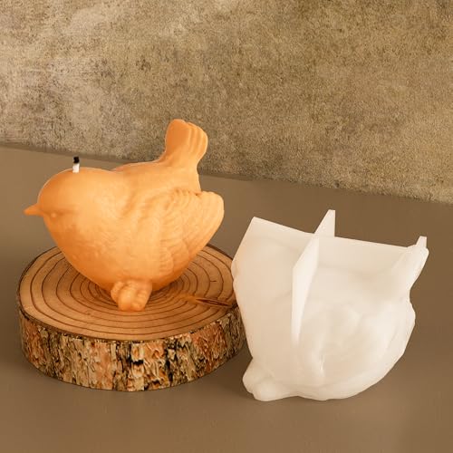 Animal & Bird Resin & Silicone Candle Mold Set