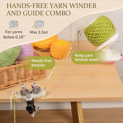 3.5 OZ Yarn Winder with Thread Guide