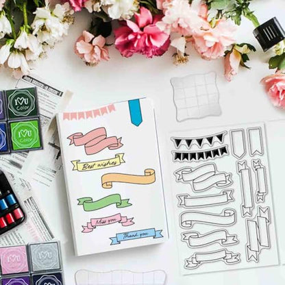 29 Pcs Journal Stamps for Crafting Card Making Supplies Set (29 Count)