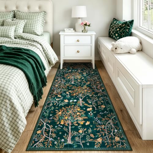 Boho Floral 2x6 Kitchen Runner Rug