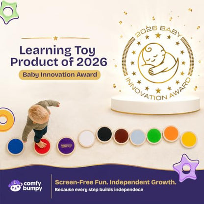 Wooden Stepping Stones for Kids (13 Count)