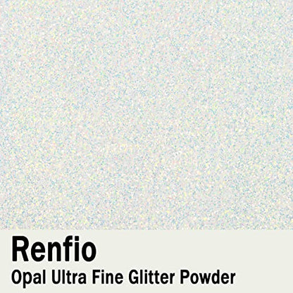 Opal Ultra Fine Glitter Powder Metallic Resin Glitter 1.75 Oz