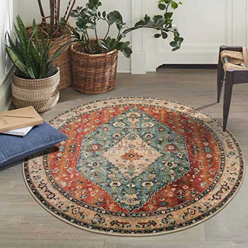 Felice Boho Tribal Round Rugs
