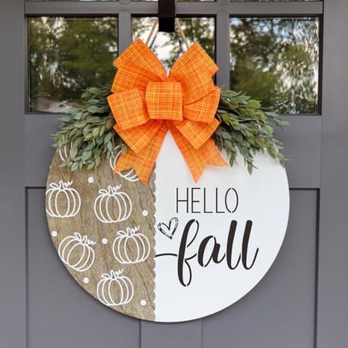 Fall Stencils for Crafts Reusable 12" Fall Stencils for Painting on Wood (18 Count)