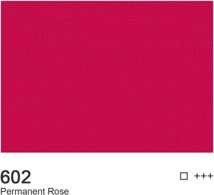 AUREUO Permanent Rose Acrylic Paint, 4 Fl Oz / 120ml Single Tube, Rich Pigment Art Craft Paints for Canvas, Rocks, Wood, Ceramic, Fabric - Art Supplies for Beginners, Professionals, Artists