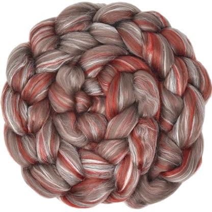 Merino Silk Luxe Tonal Designer Blend. Superfine Merino