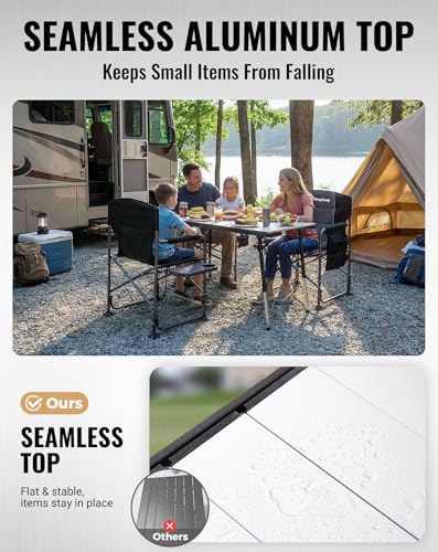 Large 55.1" Folding Camping Table