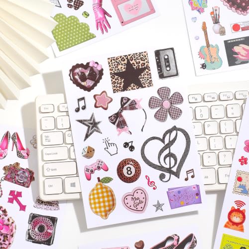 1200Pcs+ Aesthetic Sticker Book