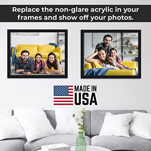 8.5x11 Non Glare Acrylic Sheet Frame Replacement