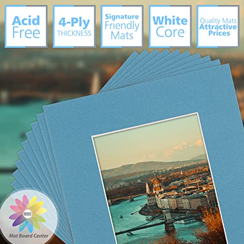 Mat Board Center 10 Pack 8x10 Photo Mats for 5x7 Picture