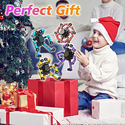 5 Pcs Transformable Fidget Spinners Toys for Kids and Adults (5 Count)