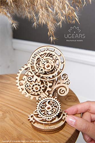 Steampunk Clock 3D Wooden Puzzles for Adults