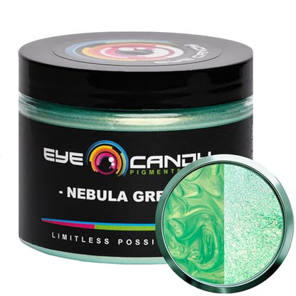 Premium Green Mica Powder Pigments