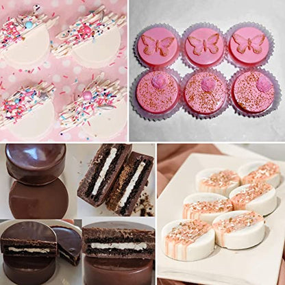 2 Pack Round Chocolate Cookie Molds
