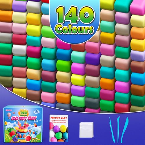 Air Dry Clay 140 Colors