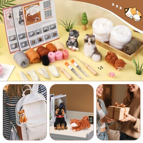 12 Pcs Needle Felting Kit