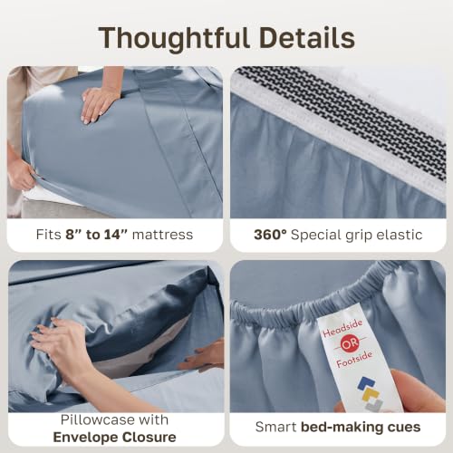 100% Organic Cotton Twin XL Sheet Sets