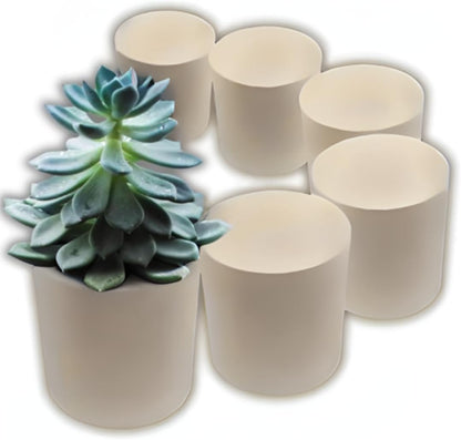 XCEL Floral Foam Block Unlike Any Other - Reusable Floral Blocks Flower Foam for Artificial Flower Arrangements (Cream - 3" x 3" Round (10 Pack))