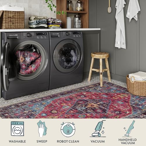 Felice Machine Washable Area Rugs 3x5