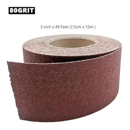 80 Grit Sandpaper Roll