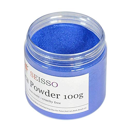 Blue Mica Powder for Epoxy Resin 3.5 oz (3.5 Ounce)