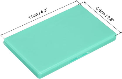 PATIKIL Magnetic Needle Storage Case, Plastic Portable Sewing Pin Keeper Needle Organizer Box Container for Embroidery Knitting Stitching, Green