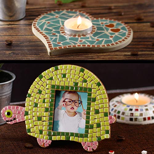 Glazed Ceramic Tiles for DIY Mosaic Artwork Arts