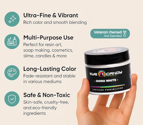 Pigments Premium White Mica Powder