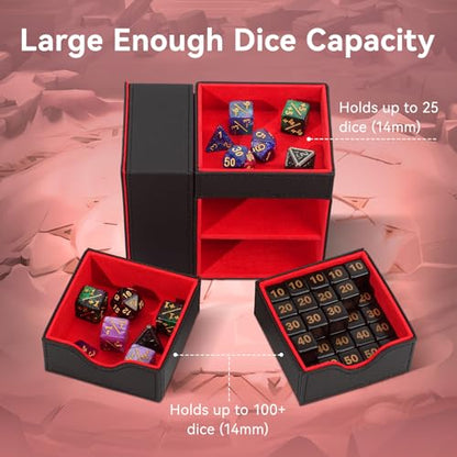 Dice Tray & Dice Tower Storage Box