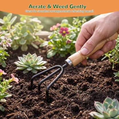 3 Pcs Mini Garden Tool Set with Small Trowel (3 Count)