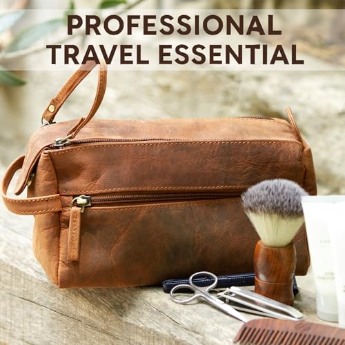 Leather Toiletry Bag