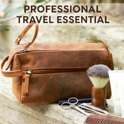 Leather Toiletry Bag