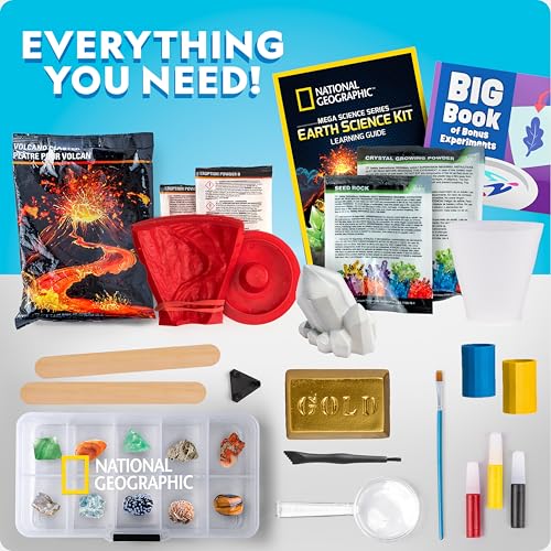 National Geographic Earth Science Kit with 100+ Activities for Kids 8