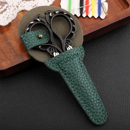 Crochet Scissors with Sheath