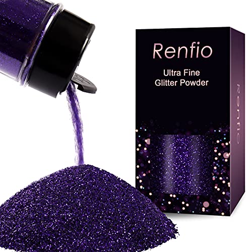 Ultra Fine Glitter Powder Metallic Resin Glitter 2.11 Oz