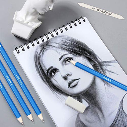 33 Pro Drawing Kit Sketching Pencils Set