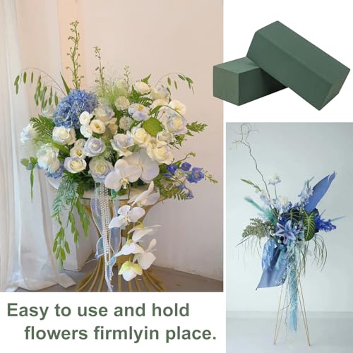 8 PCS Green Floral Foam Blocks