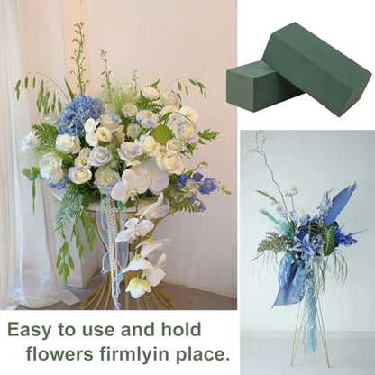 8 PCS Green Floral Foam Blocks