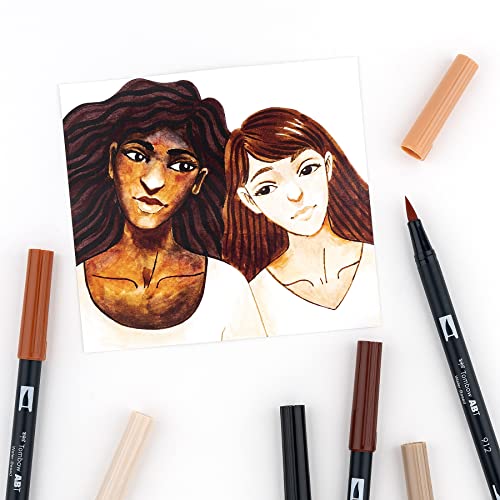 56170 Dual Brush Pen Art Markers (10 Count)