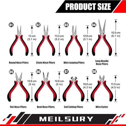 8PCS Jewelry making tools (9 Count)