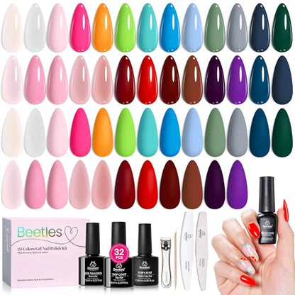 Beetles Fall Gel Nail Polish Set