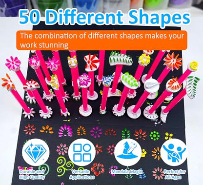 Flower Petal Tools for Dot Painting