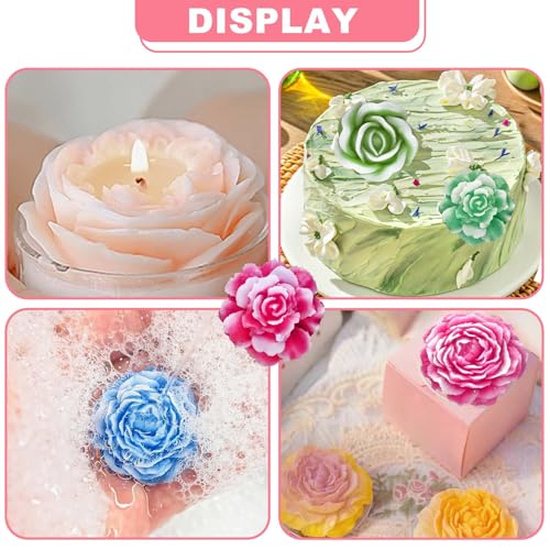 Flower Candle Molds