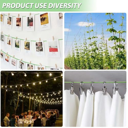 3 16" Clothes Line Outdoors
