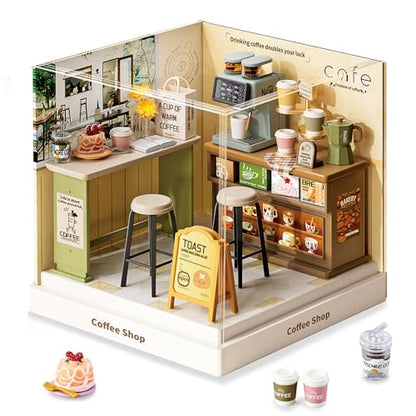 Coffee Shop Super Miniature House Kit