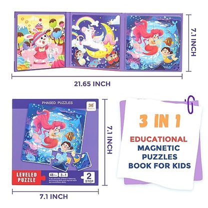 Magnetic Puzzles for Toddlers 1 (48 Count)