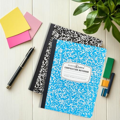 12 Pack Bulk Composition Notebooks Wide Ruled