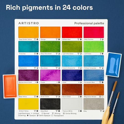 Professional Watercolor Paint Set for Adults